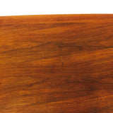Asymmetrical Walnut Desk