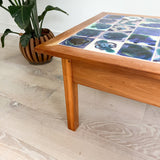 Solid Cherry Tile Top Coffee Table