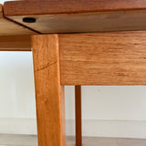 Danish Teak Expandable Dining Table