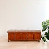 Lane Cedar Chest w/ New Upholstery