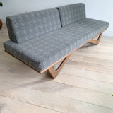 Handmade Walnut Boomerang Sofa by atomic