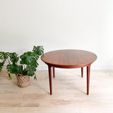 Johannes Andersen Teak Dining Table w/ 2 Leaves