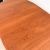 Danish Teak Dining Table w/ 2 Leaves