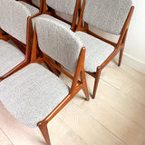 Set of 10 Arne Vodder Teak Dining Chairs