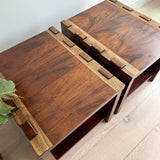 Pair of Brutalist Style Lane End Tables