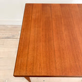 Danish Teak Flip Top Dining Table