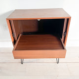 Mini Mid Century Media Cabinet