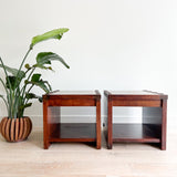 Pair of Brutalist Style Lane End Tables