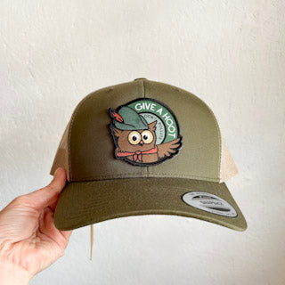 Give A Hoot Don't Pollute Hat
