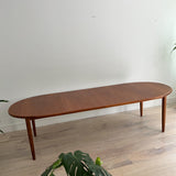 Danish Teak Dining Table w/ 2 Leaves