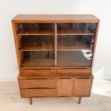 Stanley Walnut Hutch