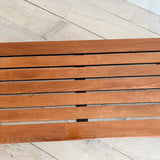 Mid Century Modern Slat Bench