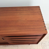 Solid Teak Credenza by Johannes Aasbjerg