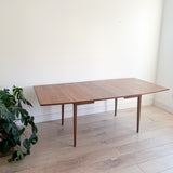 Hibriten Walnut Dining Table w/ 1 Leaf