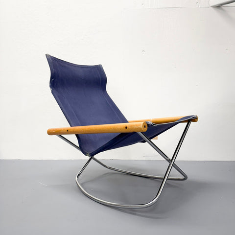 Takeshi Nii Rocking Chair - Blue