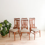 Set of 6 Ingrid Chairs by Niels Koefoed