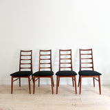 Set of 4 LIs Dining Chairs by Niels Koefoed