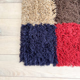 Shag Multi-Color Sample Rug