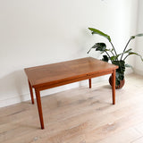 Danish Teak Expandable Dining Table