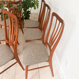 Set of 6 Ingrid Chairs by Niels Koefoed