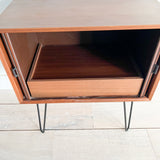 Mini Mid Century Media Cabinet