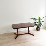 Danish Rosewood Dining Table w/ 2 Leaves