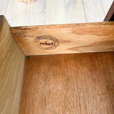 Walnut Basset 6 Drawer Dresser w/ Formica Top