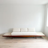 Adrian Pearsall Sofa w/ Travertine End Tables