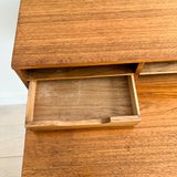 Danish Teak Flip Top Desk