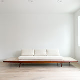 Adrian Pearsall Sofa w/ Travertine End Tables