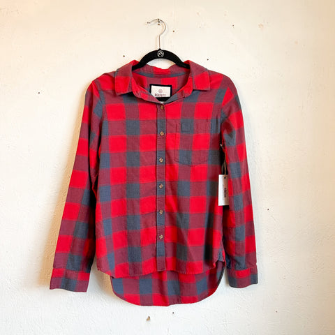 Perfect Shirt Flannel Red Blue