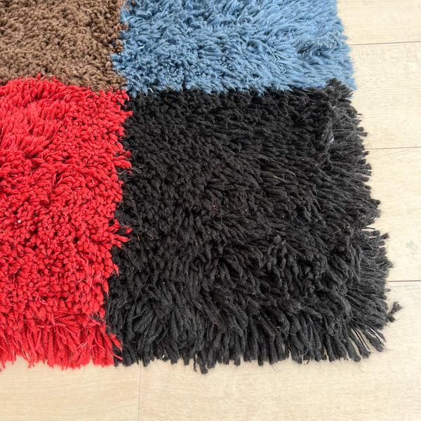 Shag Multi-Color Sample Rug – Atomic Furnishing & Design