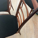 Set of 4 LIs Dining Chairs by Niels Koefoed