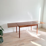 Danish Teak Expandable Dining Table