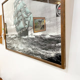 Sailing Ship Mirror Picture