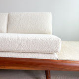 Adrian Pearsall Sofa w/ Travertine End Tables