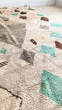 Moroccan Rug - Mint Green