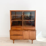 Stanley Walnut Hutch