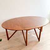 Niels Koefoed Gateleg Teak Dining Table