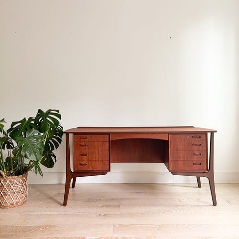 Svend Madsen Danish Teak Desk