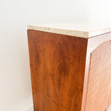 Lane Rhythm Travertine Top Buffet