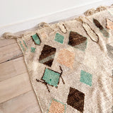 Moroccan Rug - Mint Green