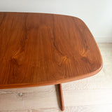 Danish Teak Skovby Dining Table w/ 2 Leaves