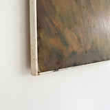 Vintage Painting - Abstract Horses