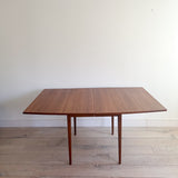 Hibriten Walnut Dining Table w/ 1 Leaf