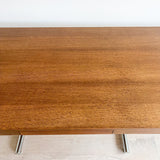 Mid Century Stendig Desk w/ Chrome Base