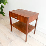 Mid Century Walnut Nightstand