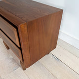 American of Martinsville Walnut Nightstand