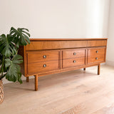 Mid Century Low Dresser by Dixie