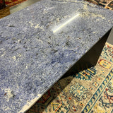 Modern Granite Kitchen Island w/ Steel Base